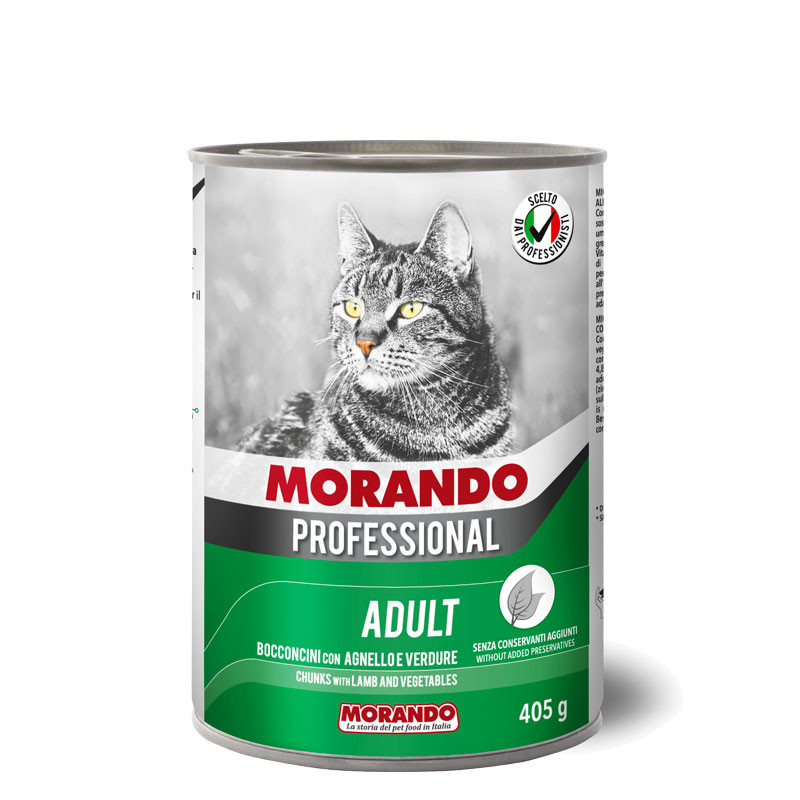 Migliorgatto Professional Adult Small Chunks With Lamb and Vegetables 405 gm