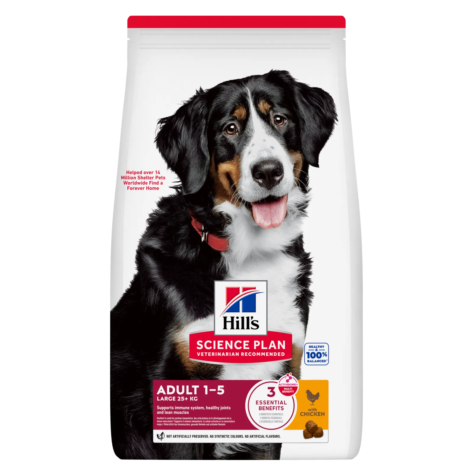 Hill’s Science Plan Large breed adult dog food with chicken -14KG