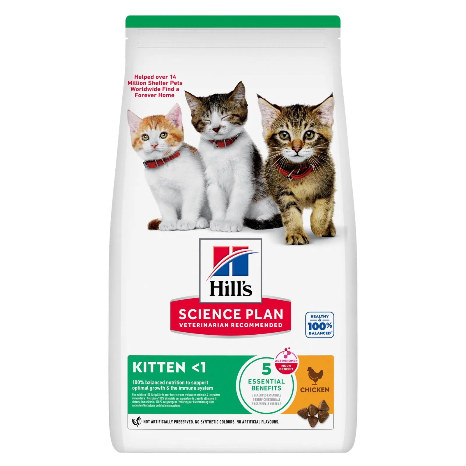 Hill’s Science Plan kitten food with chicken -1.5KG