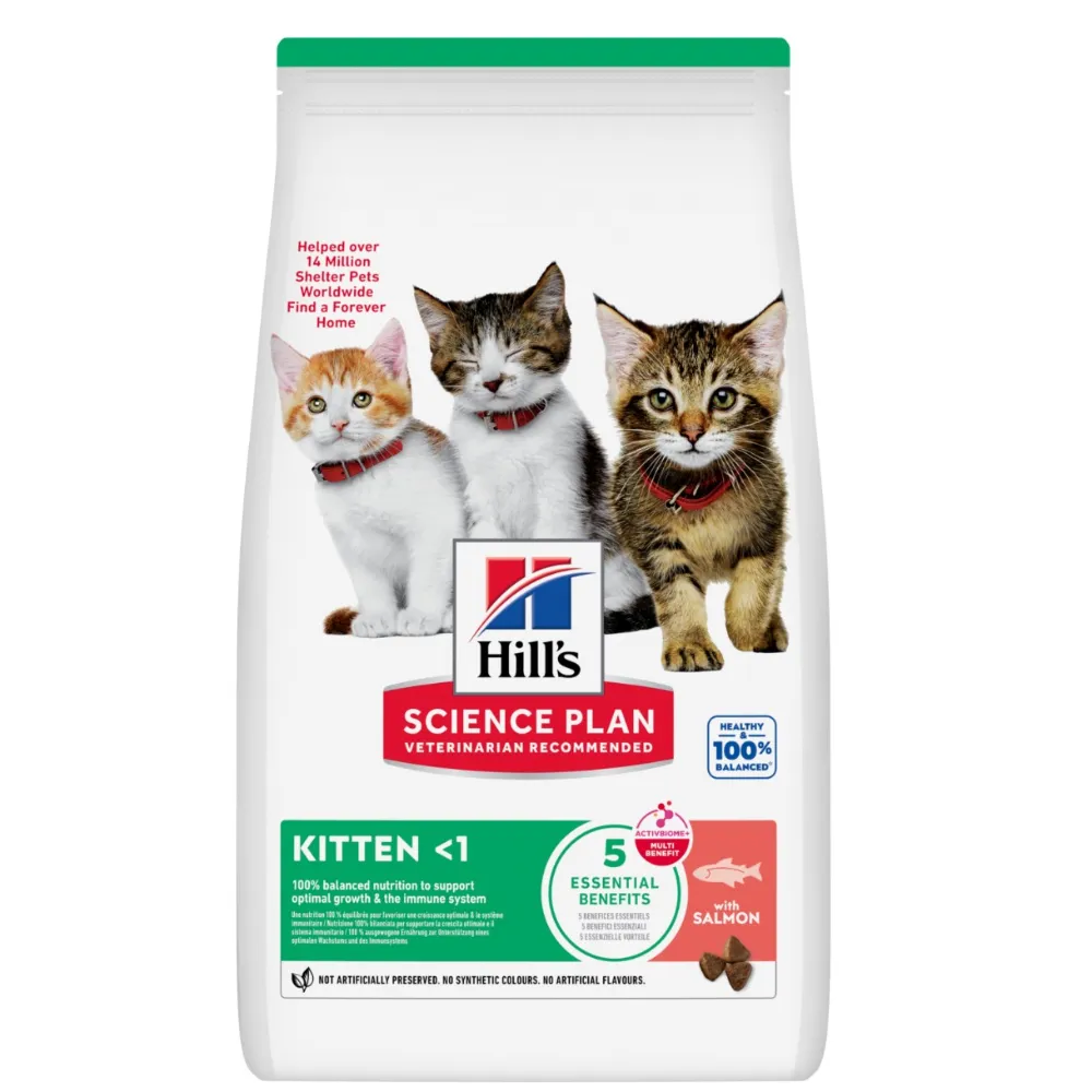 Hill’s Science Plan kitten food with Salmon -1.5KG