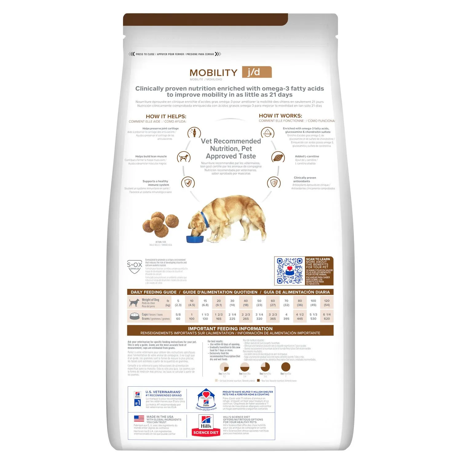 Hill's Prescription Diet Dog j/d Mobility Care 12 KG