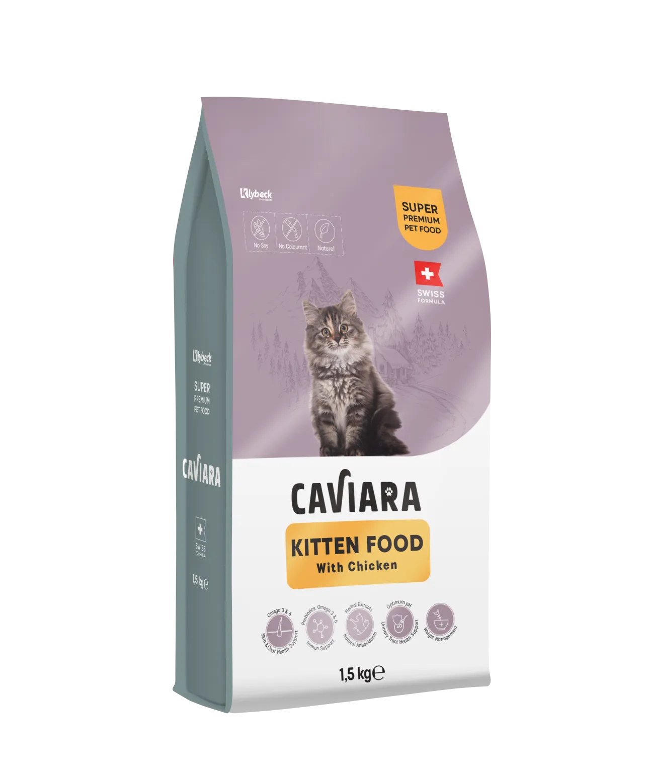 CAVIARA Kitten Food with Chicken 1.5KG