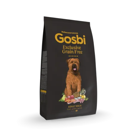 Gosbi Exclusive Grain Free Dog Adult Maxi Fish with Lamb 3KG