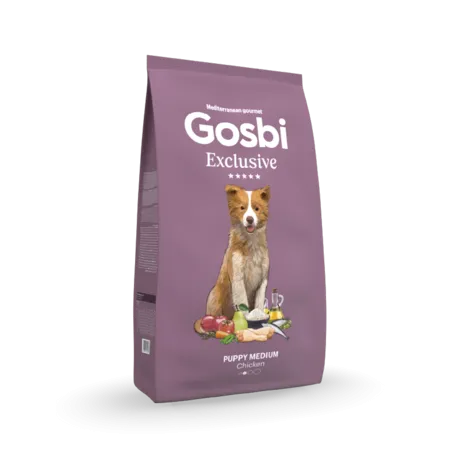 Gosbi Exclusive Dog Puppy Medium Chicken 3KG