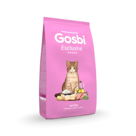 Gosbi Exclusive Kitten with Chicken & Turkey 1.5KG