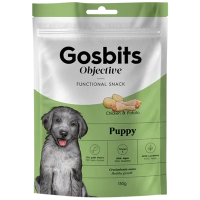 Gosbits Objectiven Puppy Snack With Chicken&Potato 150gm