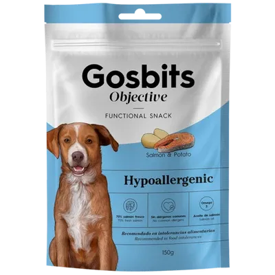 Gosbits Objective Hypoallergenic Dogs Snack With Salmon&Potato  150gm