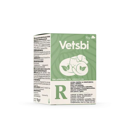 Vetsbi R - Palatable Oral Powder for Renal Support in Dogs & Cats 70g