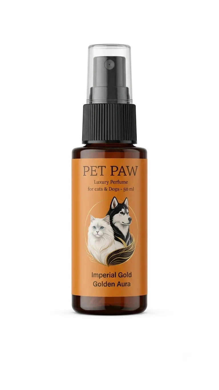 PET PAW Perfume imperial Gold Golden Aura For Cat &Dog 50ml