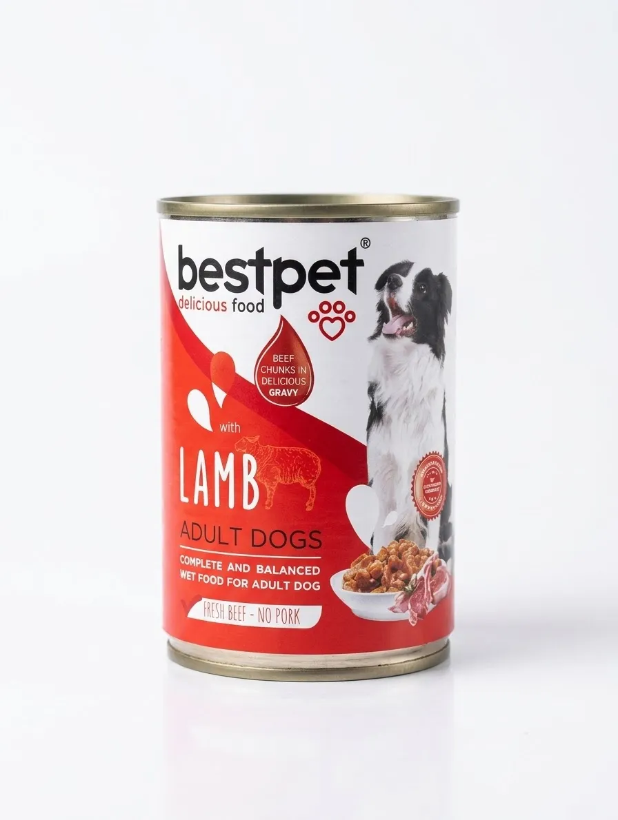 bestpet Lamb in Gravy for Adult Dogs 400gm