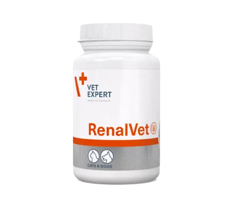 VET EXPERT RENALVET 60 twist off capsules For Dog & Cat