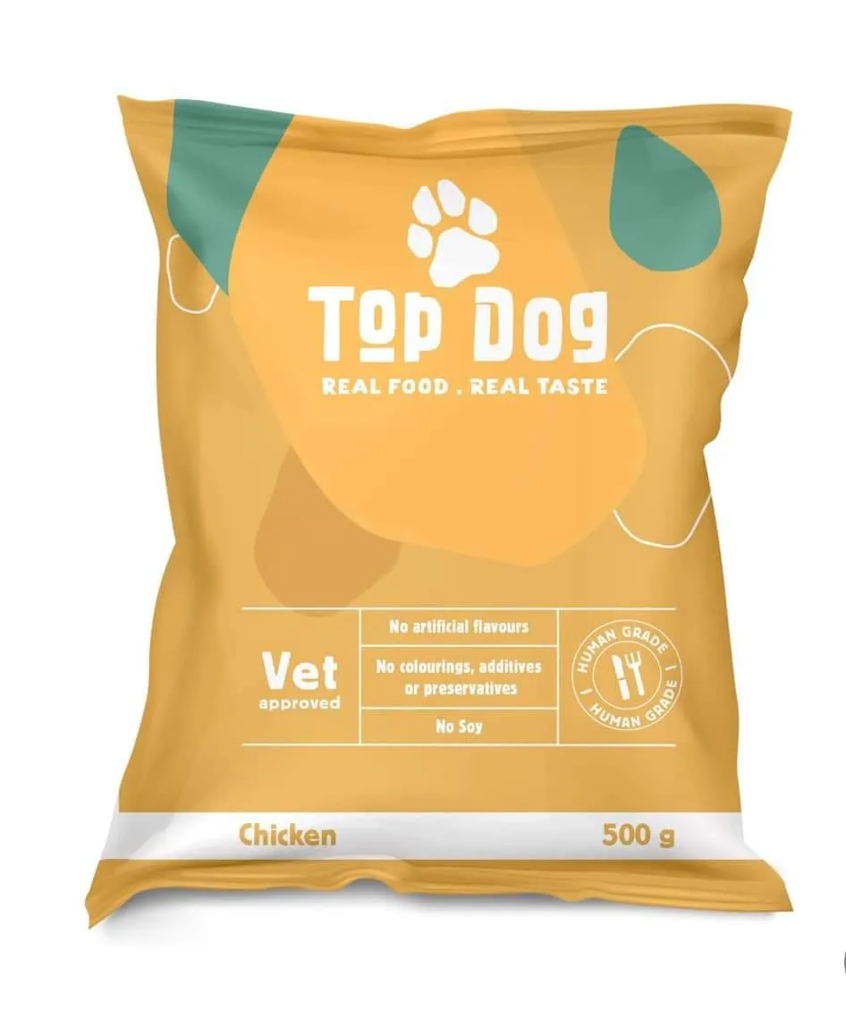 TOP Dog Fresh Food For Dogs - Chicken 500gm