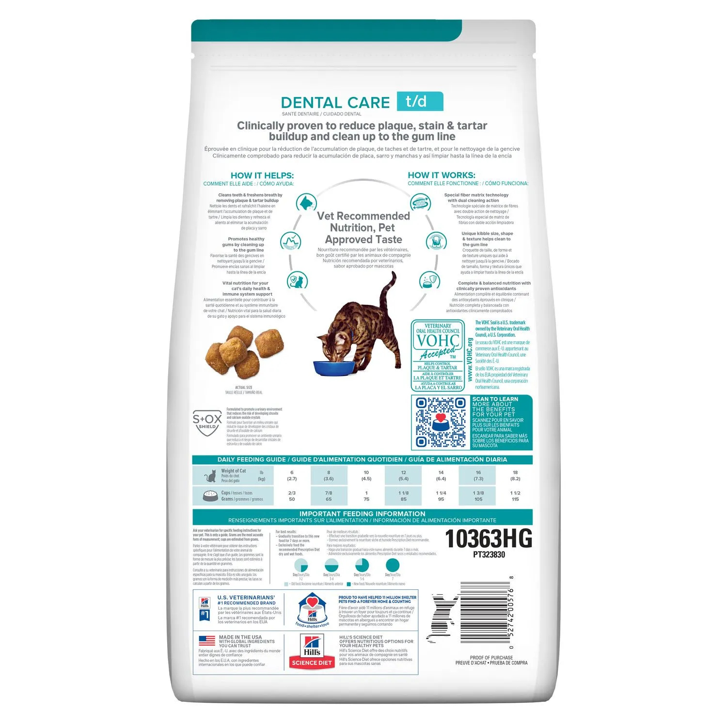 Hill's Prescription Diet Cat t/d Dental Care with Chicken 1.5 KG