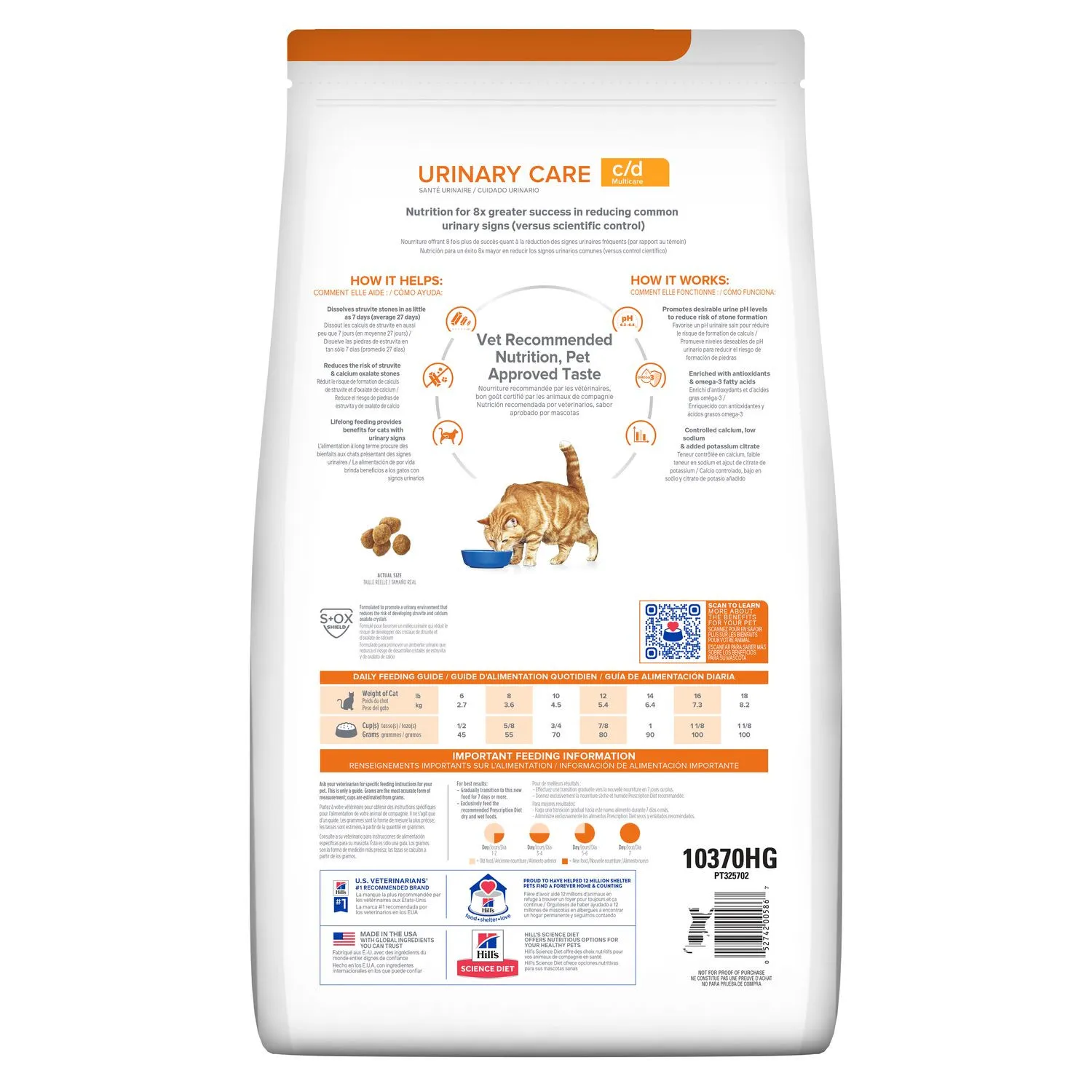 Hill's Prescription Diet Cat c/d Urinary Care Chicken 1.5 KG