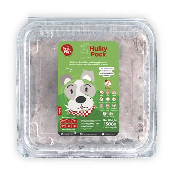 Fresh Pack - Hulky Pack For Puppy 1500gm