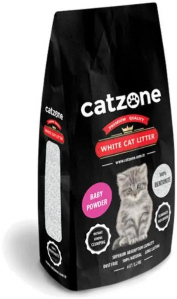 CatZone Cat Litter Baby Powder Scent - 10L