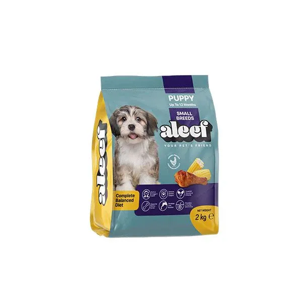 aleef Dry Food Puppy Dog - Small Breed 2KG
