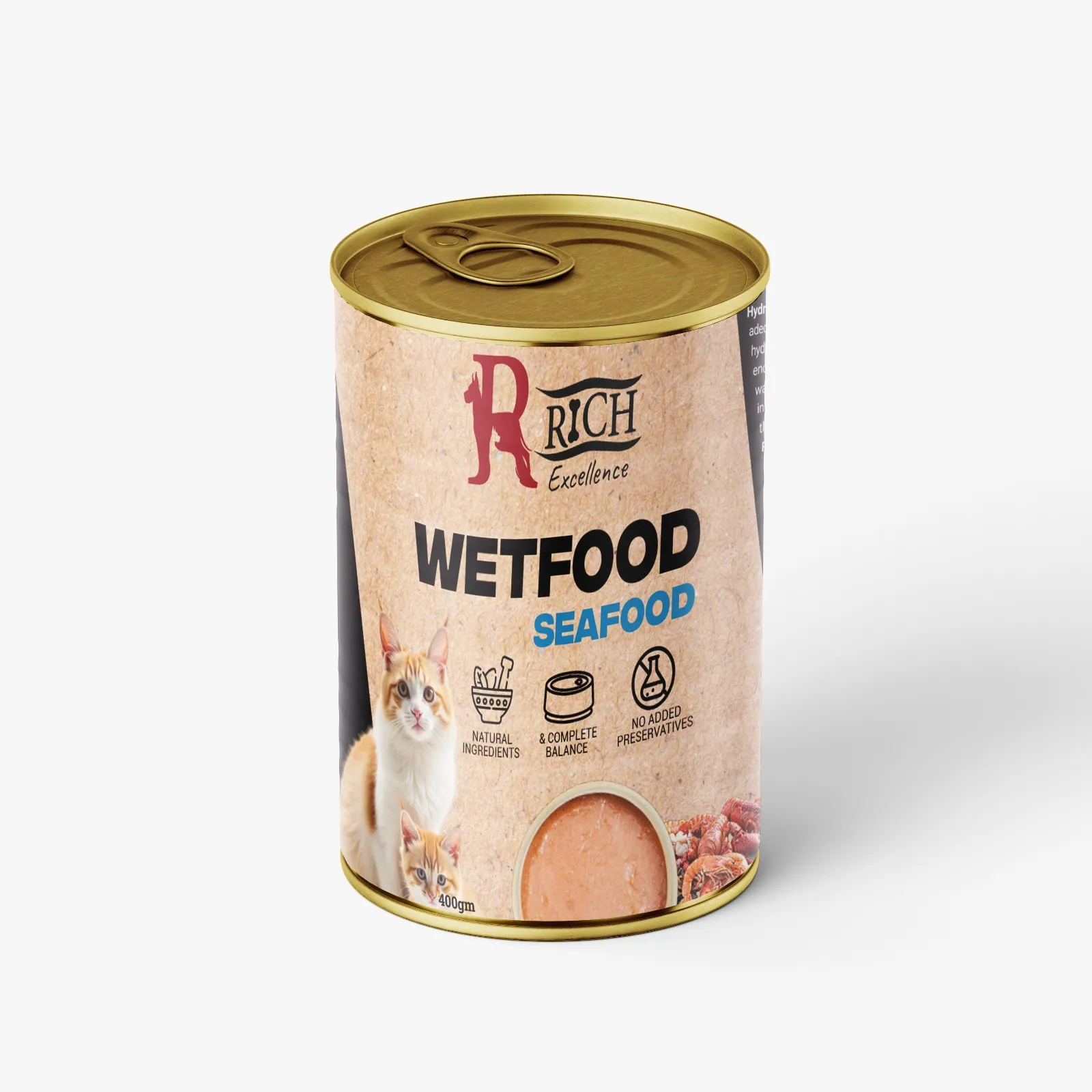 Rich Excellence Cat Wet Food with SeaFood - 400gm