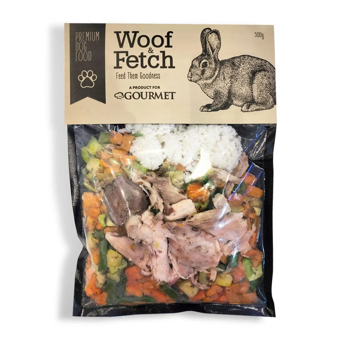 Woof&Fetch Small Bites with RABBIT - 500gm