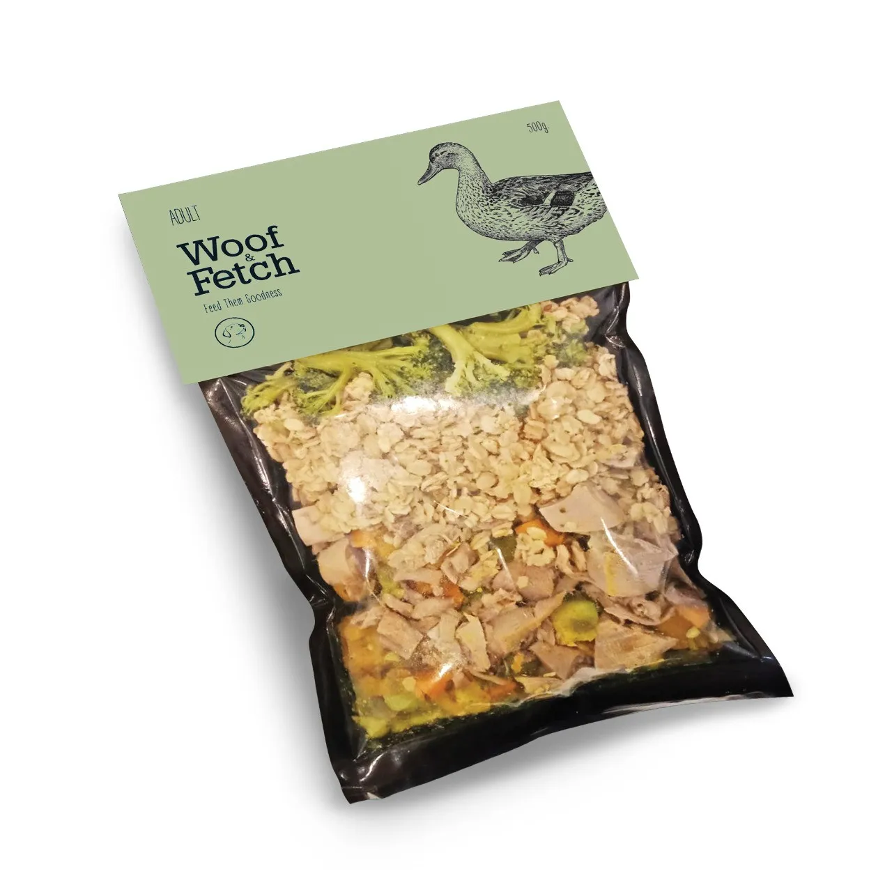 Woof&Fetch Small Bites with DUCK - 500gm