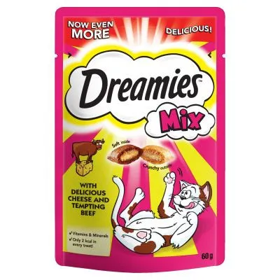 مكافآت Dreamies  لحم بقري 60 جرام