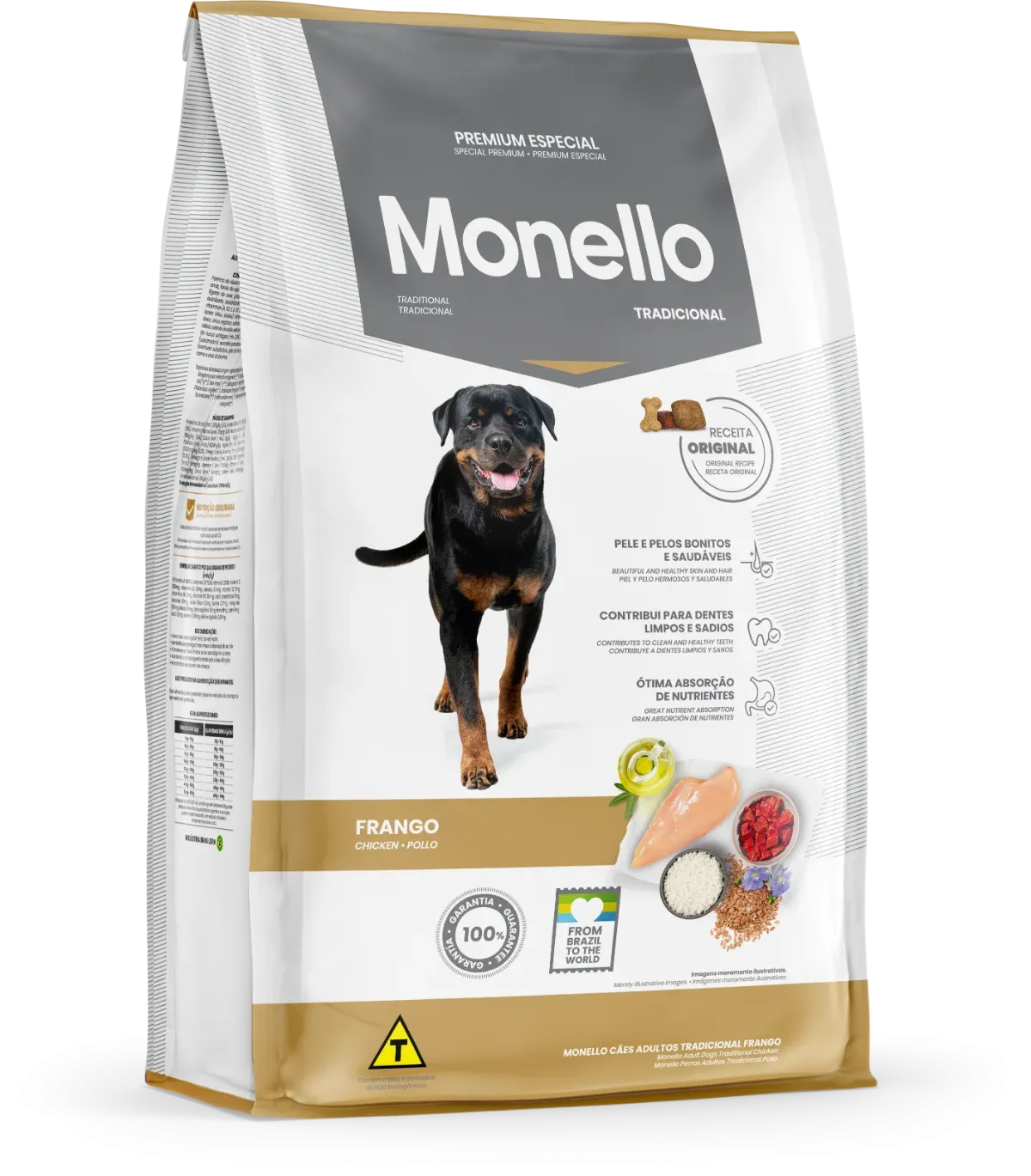 Monello Dog CHICKEN for Adult Dogs - 1KG