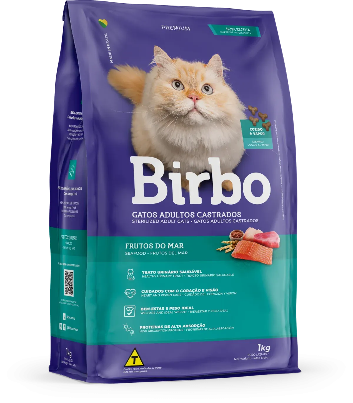 Birbo Gatos Castrados for Adult Sterilised Cats - 1KG