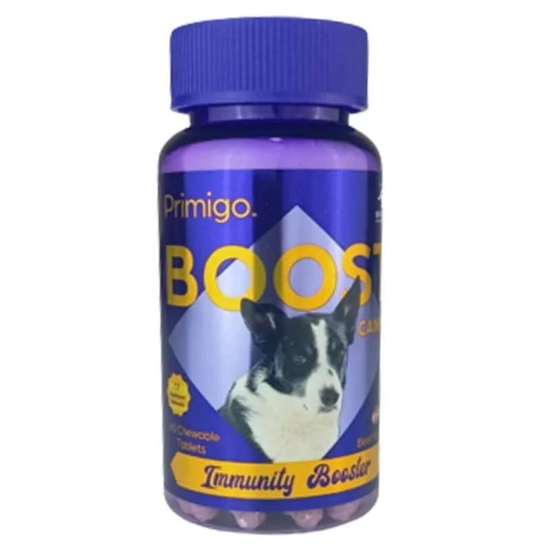 Primigo Boost Canine Immunity Booster With Beef Flavor for Dogs - 60 Tablets