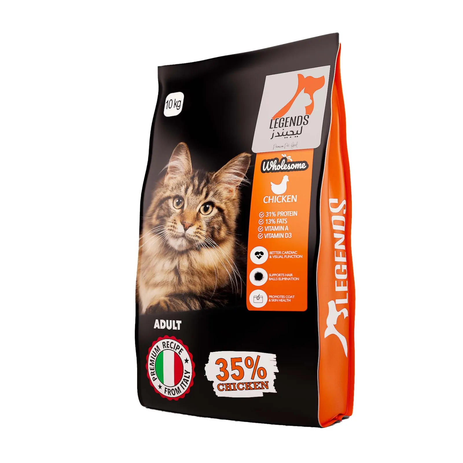 LEGENDS WHOLESOME WITH CHICKEN FOR ADULT CAT 10KG