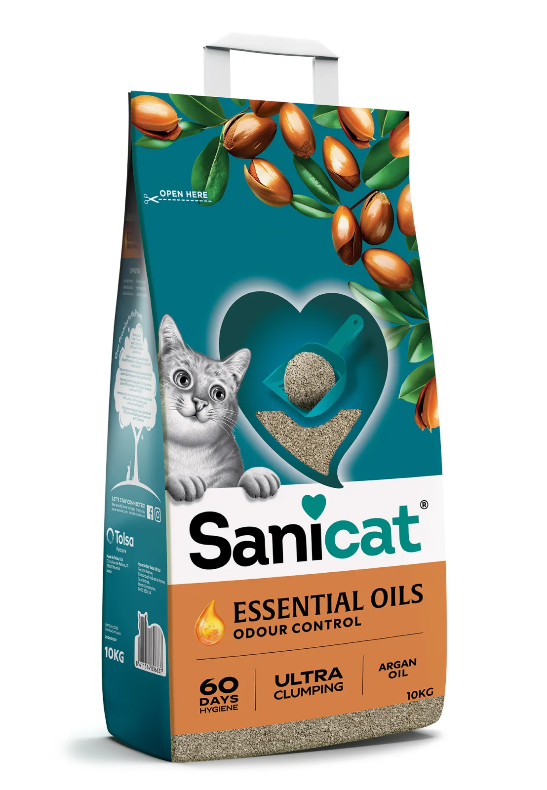 Sanicat Essential Oils Ultra Clumping ARGAN OIL - 10KG