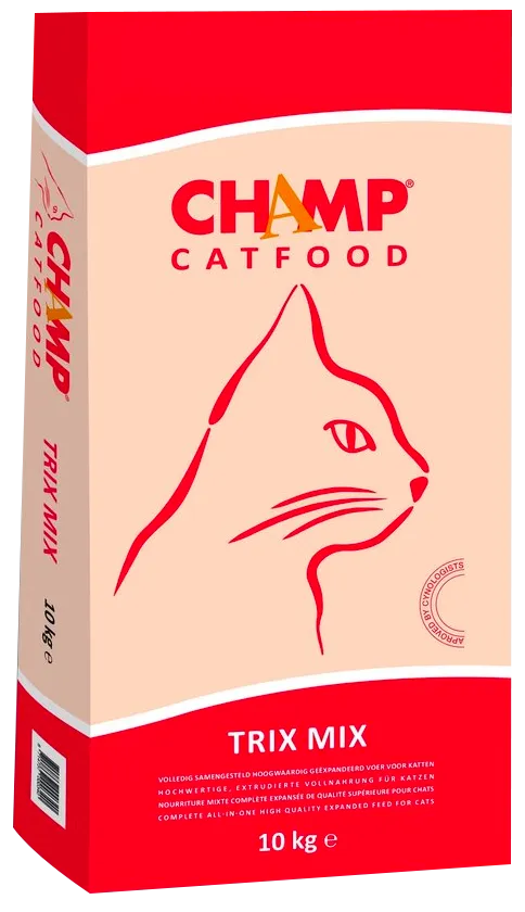 CHAMP TRIX MIX for Adult Cats - 10KG