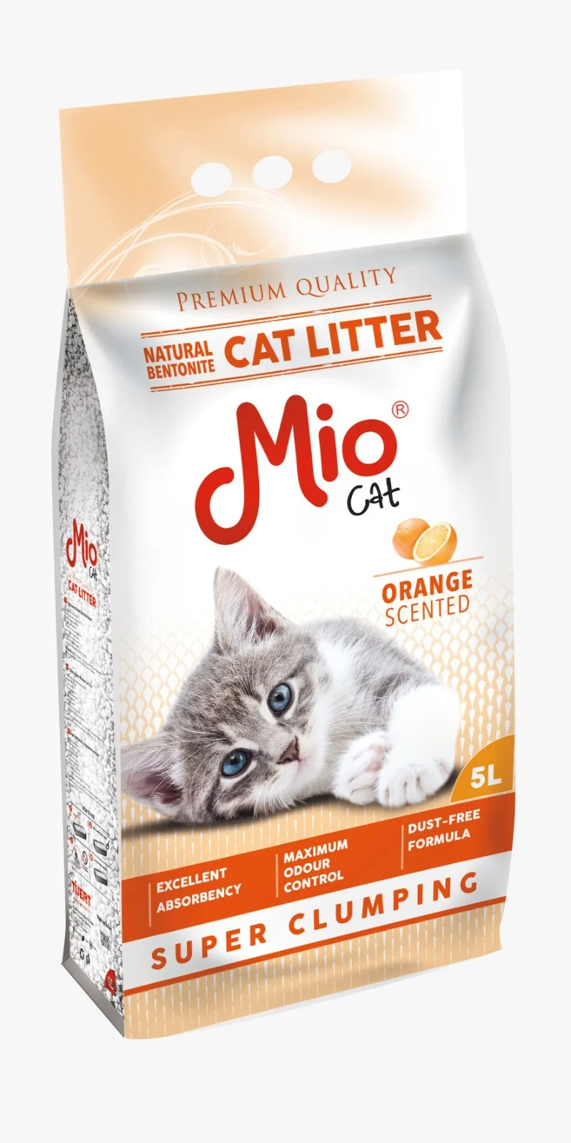 رمل قطط قطط Mio Pets 5 لتر