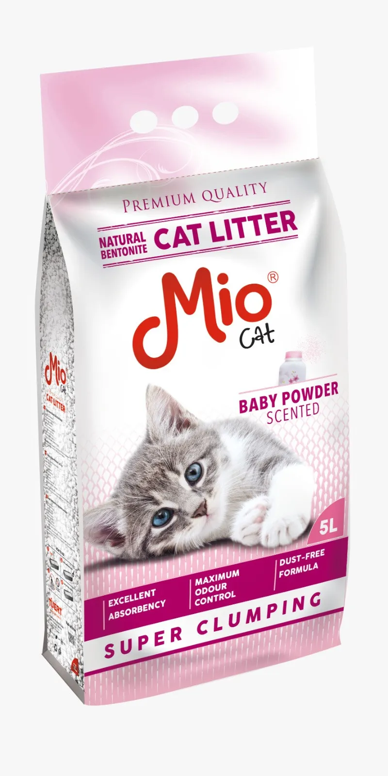 رمل قطط قطط Mio Pets 5 لتر