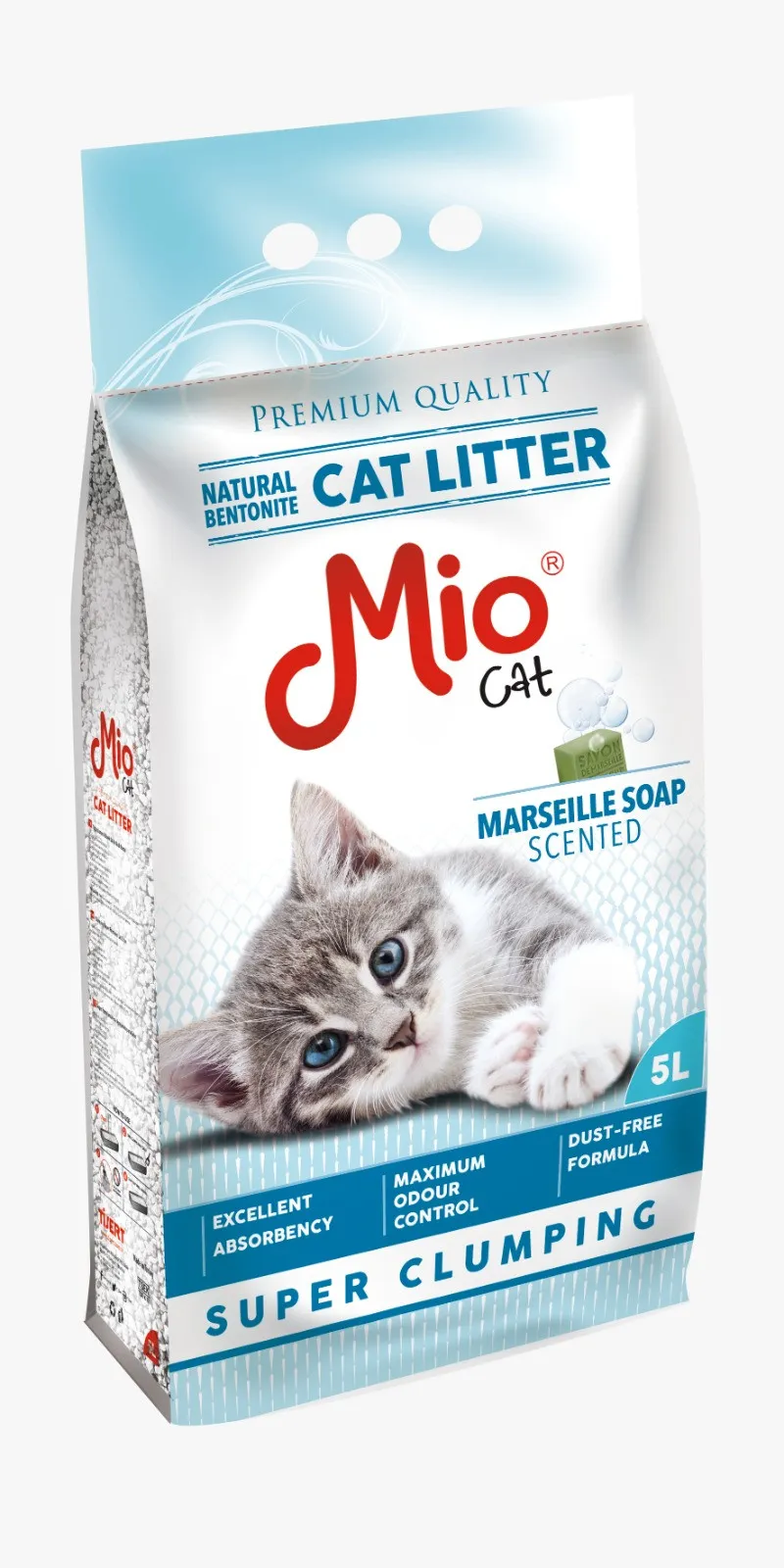 رمل قطط قطط Mio Pets 5 لتر
