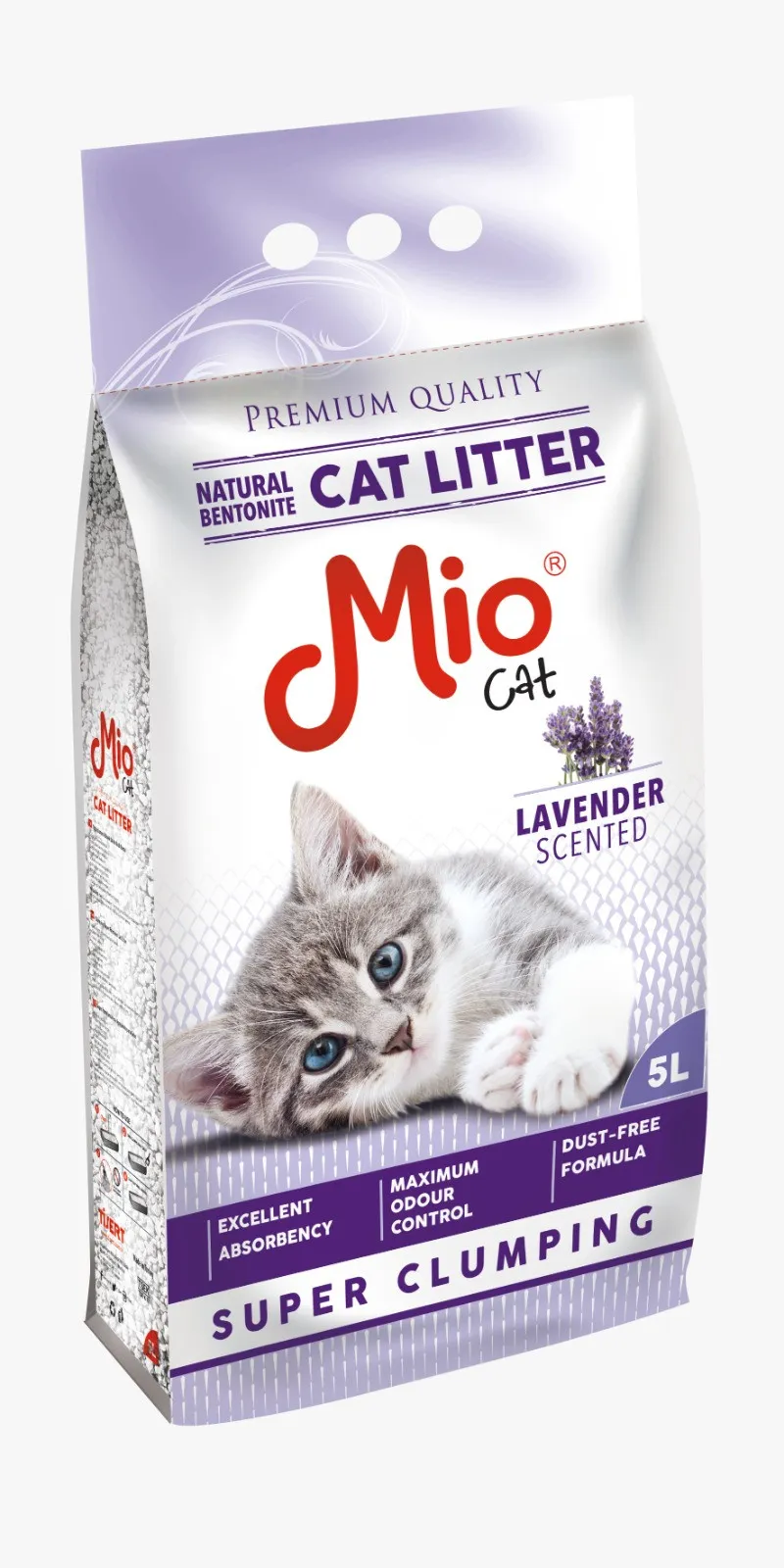رمل قطط قطط Mio Pets 5 لتر
