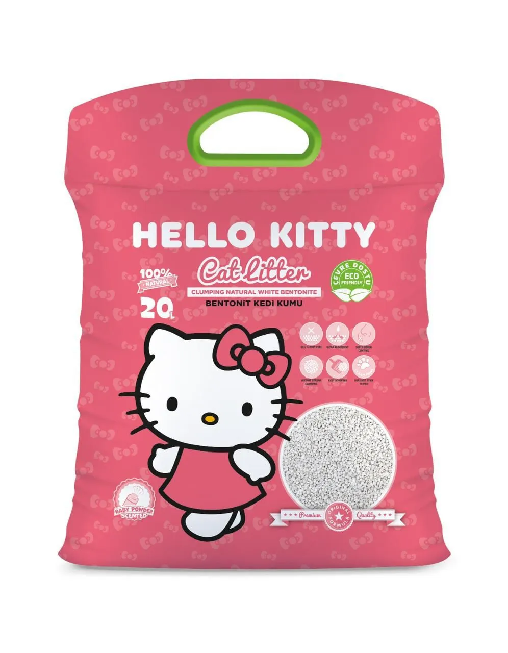 رمل قطط قطط Hello Kitty 20 لتر