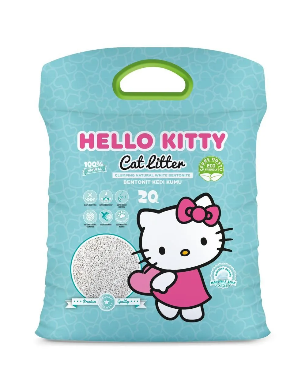 رمل قطط قطط Hello Kitty 20 لتر