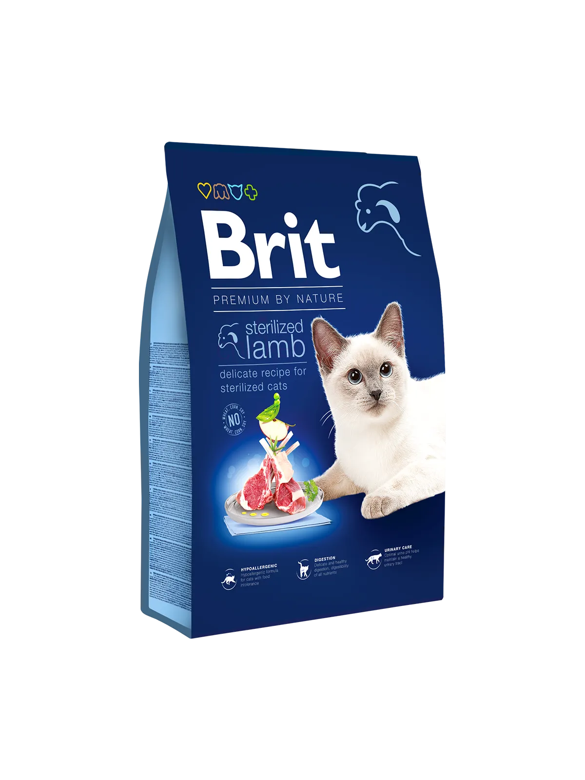 Brit Premium by Nature Cat Sterilized LAMB - 8KG