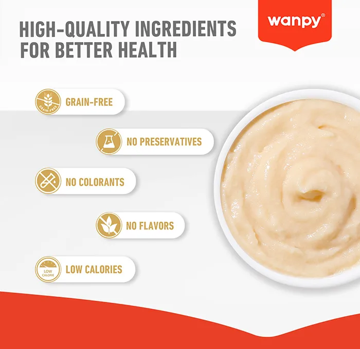 Wanpy Urinary Care Creamy Treat Duck & Chicken For Cat - 5 X 14gm
