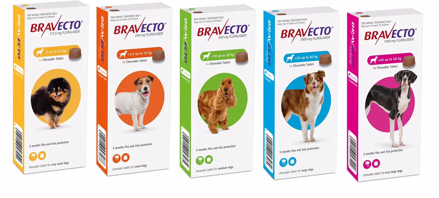 Bravecto Dog 1000mg | 20kg-40kg