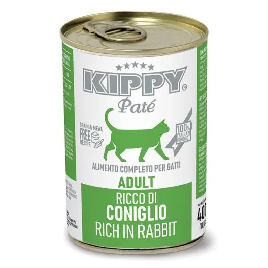 طعام رطب قطط KIPPY أرنب 400 جرام
