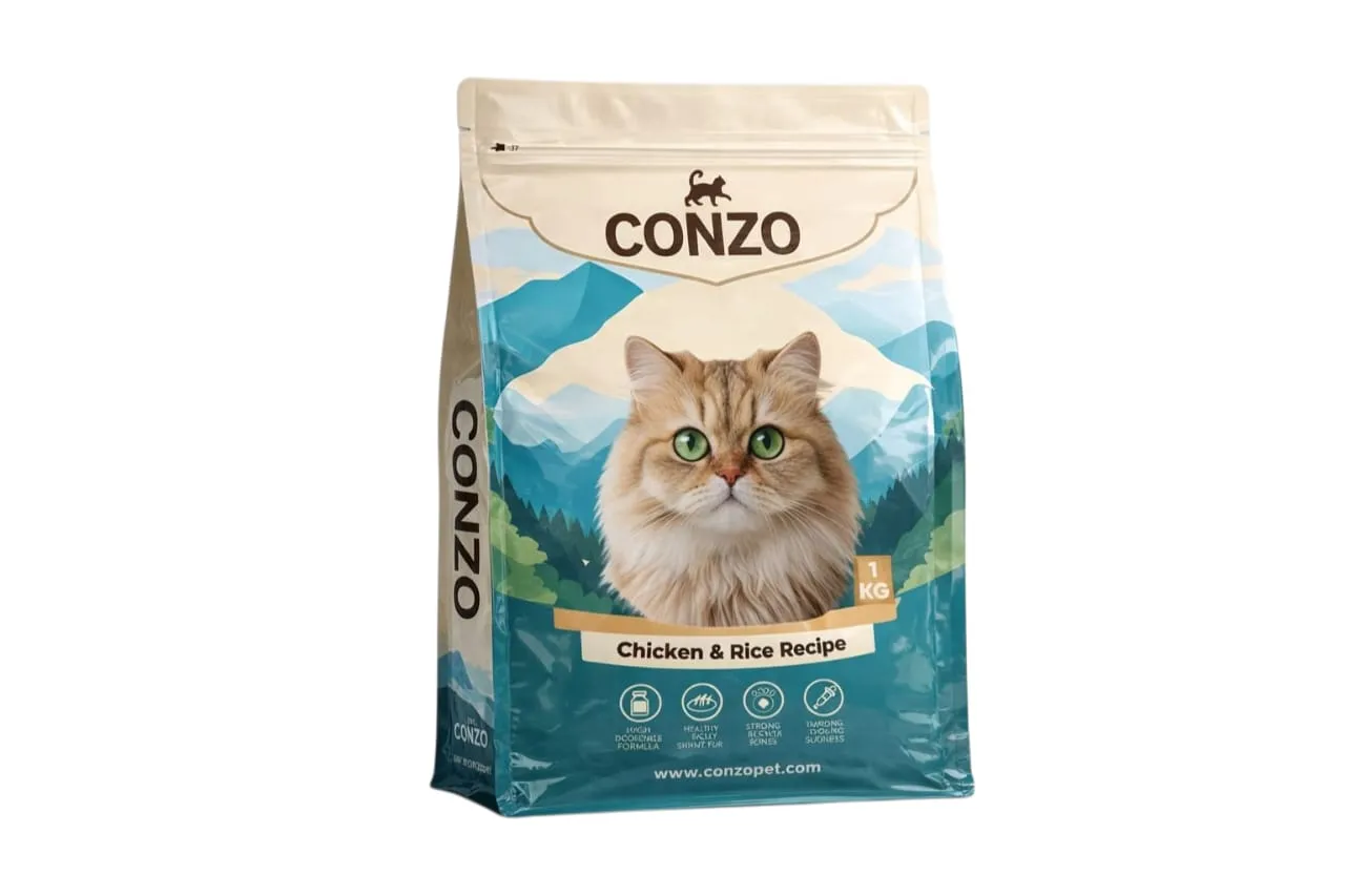 CONZO with CHICKEN & RICE for Adult Cats - 1KG