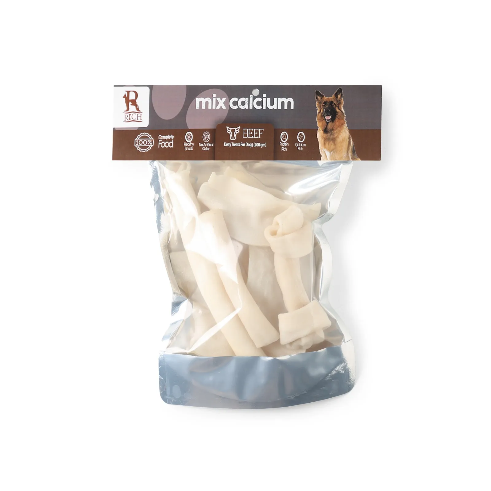 Rich XL Mix  Calcium Rawhide Dog Treats