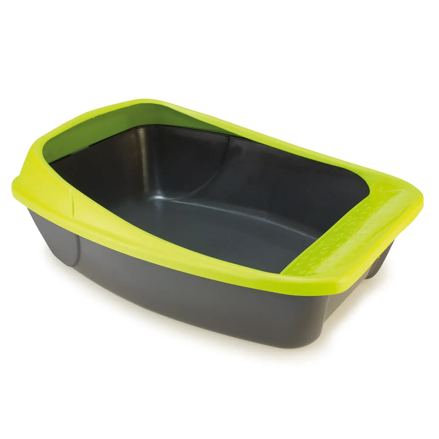 MP VIRGO Cat Litter Box with Frame - Green