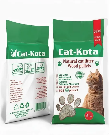Cat-Kota Natural Cat Litter - Wood Pellets - 5L