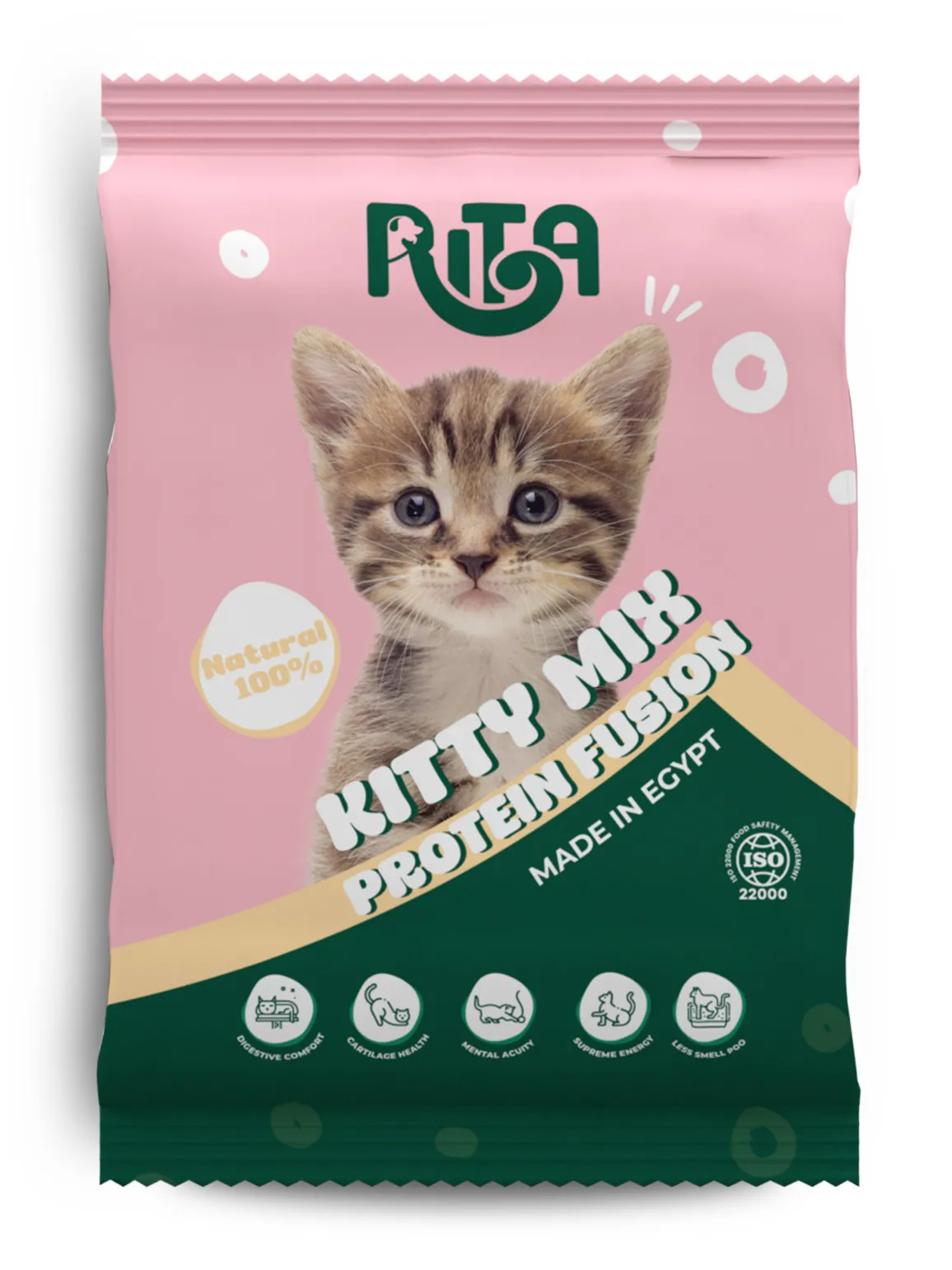 RITA Fresh Food For Cats - Kitty Mix 125gm