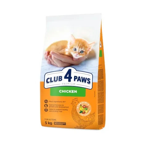 CLUB 4 PAWS for KITTENS with CHICKEN - 2KG