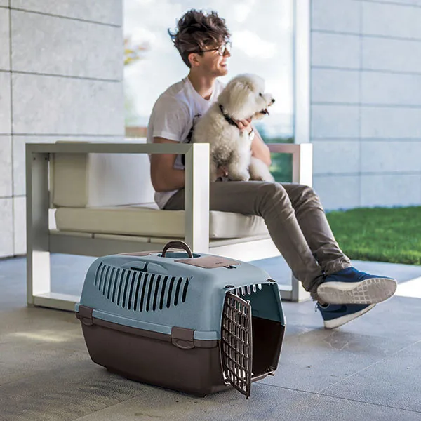 Stefanplast Gulliver 3 with plastic door - Blue