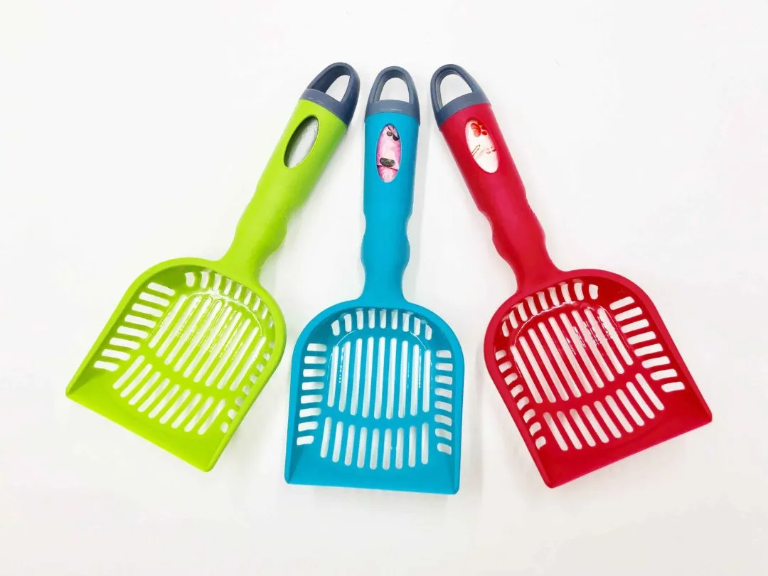 Nunbell Litter Scoop with Waste Bag Dispenser-Green