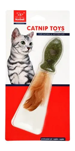 Nunbell CATNIP Fish Chewy Toy for Cats